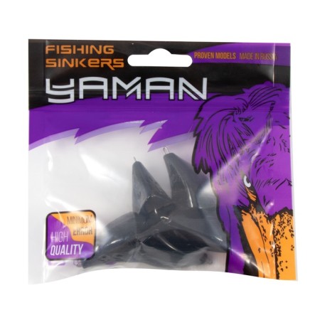 Cargo of a bullet-exentric stained collapsible Yaman 5 pcs., 56 g, black-4