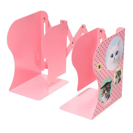Book stand Metallic Davente Need More Cat, 190 x 147 x 90 mm, telescopic-2