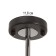 ARISA chandelier 5he27 40W black-silver 60x60x40 cm