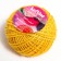 Yarn 100% juts "Softino Jute Colored" 50m ± 2m yellow 50 g