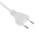 The lamp with the switch, under the lamp, E27, wire 2 m, white