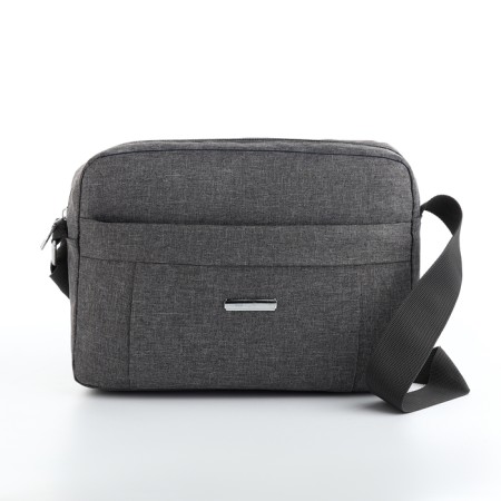 Male bag, gray color-1