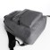 Youth backpack from lightning textiles, external pocket, gray color