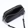 Richet Cross-Boda Bag on a zipper, black color