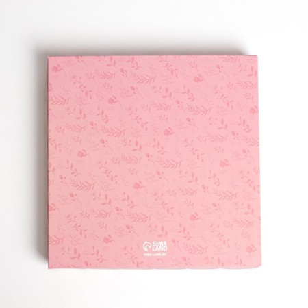 Cookie box, confectionery packaging with PVC lid, “stone”, 21 x 21 x 3 cm-4