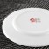 Plate Pirolian share "Tender poppies", d = 15 cm, glass ceramic, white color