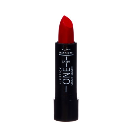 Lipstick Jeanmishel Satin Cream Texture tone 11 wine pink, 14 g-2