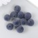 Beads for creativity velvet spraying "Night blue" set 10 pcs d = 1.4 cm