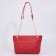 Zipper bag with lightning, red color
