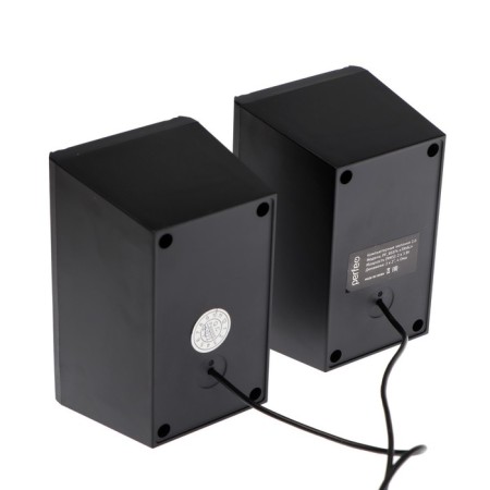 Computer speakers 2.0 Perfeo Tial, 2x3, LED backlight, black-2