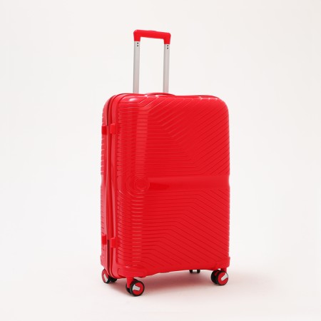 Big suitcase 28 ", lightning department, code castle, 4 wheels, red color-1