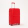 Big suitcase 28 ", lightning department, code castle, 4 wheels, red color
