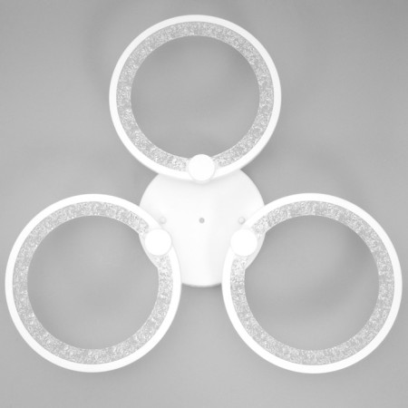Kunayo chandelier LED 84W 3000-6500K PDU white 63.5x63.5x7.5cm-9