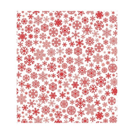 A set of napkins for setting the table "Snowflakes in winter", rectangular, size 32x46 cm, 4 pcs-1