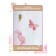 Photostes "Butterflies over tulips", Saten, size 145x265 cm, 2 pcs