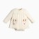 Body dress I am "Merry XMAS", height 68-74 cm, beige color