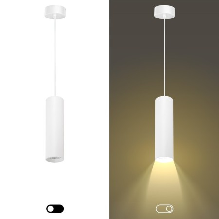 Lamp Cob, 10W, D80x30 cm, white-1