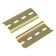 DIN-RAKA L 75, galvanized, yellow color
