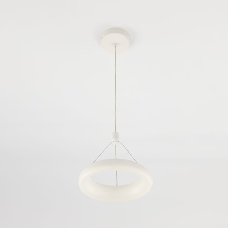 Suspended Citilux “Parker” CL225B110, 25x25x25 cm, 1x12W, LED, white color-11