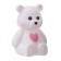 Nightmare "Bear" LED from batteries 3xlr44 white 6x9x12 cm Risalux