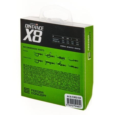 Father Feeder Concept Distance X8 Braid Dark Green 150/016-2