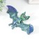 Souvenir-Antistress "Bat Bartog Mouse" 23.5x11.5x3.8 cm, green