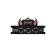 Pecado BDSM chocker-sewer, with rings in the form of a chain, genuine leather, black