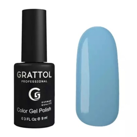 Grattol Color Gel Polish, No. 110 Clear Sky, 9 ml