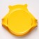 Children's plate Hello, Hippo! with a lid 400 ml, yellow color