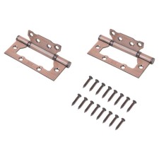 Loop overhead without insert MCL 4x3x2 mm AC Box 2 mm, Copper color 2 pcs