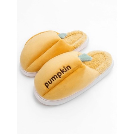 Slippers Pumpkin, size 38-39, yellow color-3
