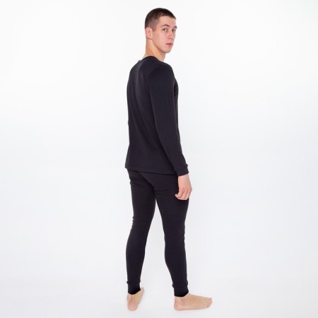 Thermal underwear (fufaika, pants) was formed, the color is black, size 52-4