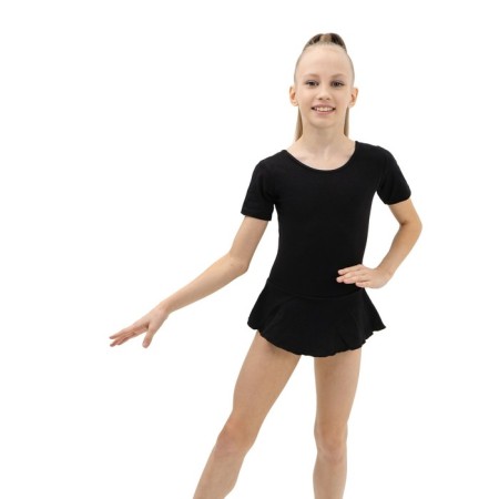 A swimsuit for gymnastics and dancing Grace Dance, p. 30, black color-1