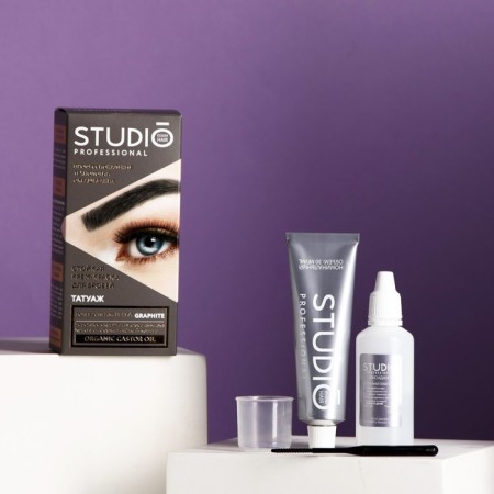 Persistent eyebrow paint with a graphite tattoo effect, 30/20 ml