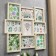 Photo frame plastic in 9 photos 13x18 cm "Big Family" Beige 52x52 cm