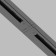Direct connector for the built-in track system Technical tra002c-11b, 8x6x2 cm, black color