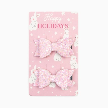 Gift set for the girl KAFTAN "Bunny", socks (size 16-18) and accessories-3