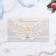 Wedding invitation!" lace, bow, 12 x 7.7 cm