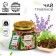 Herbal tea in a glass jar of "Bright Mine" Calm, 25 g.