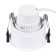 Pointed-built lamp Arte Lamp Kang A2163PL-1WH, GU10, 50 W, 8.1x8.1x5.4 cm, white