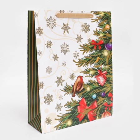 Gift, laminated, "birds" package, 31 x 40 x 11.5 cm-1
