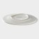 Porcelain saucer Magistro rodos, d = 15.4 cm, white color