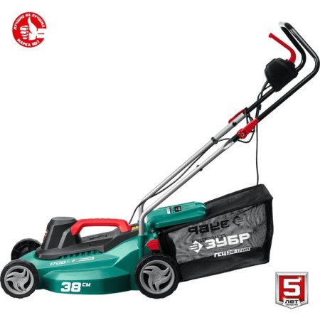 Lawn mowed network bison GS-38-1700, 220 V, 1700 watts, 3300 rpm, beard 38 cm-8