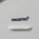 Porcelain dish Magistro "suite", d = 35.8 cm, white color
