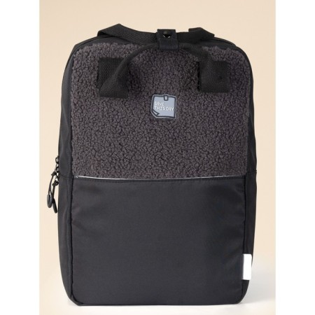 Baby bag, size 11x25x38 cm, black color