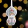 Christmas tree toy "Snow Maiden"