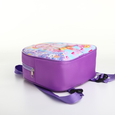 Baby backpack on lightning, "chosen", lilac color-3