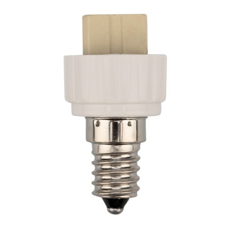 Caucal adapter E14-g9 White Rexant
