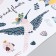 Sticker Plastic Interior color "Birds with flowers on the head" 60x90 cm