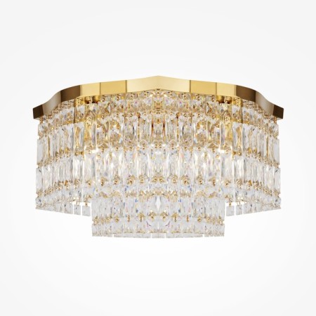 Ceiling light MayToni Dia005CL-06G, 6HE14, 60W, 45x45x25 cm, color gold